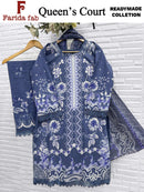 Farida Fab Queens Court Premium Cotton Ready Made Suit Collection