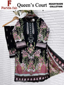 Farida Fab Queens Court Premium Cotton Ready Made Suit Collection