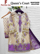 Farida Fab Queens Court Premium Cotton Ready Made Suit Collection