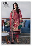 Al Karam Florence Vol 9 Premium Cambric Cotton Readymade Suit