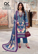 Al Karam Florence Vol 9 Premium Cambric Cotton Readymade Suit