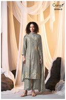Ganga Brunella 5364 Wool Pashmina Printed Designer Suit