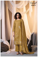 Ganga Brunella 5364 Wool Pashmina Printed Designer Suit