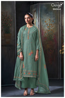 Ganga Keyara 5232 Cotton Printed With Embroidery Designer Work Suit