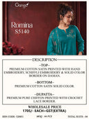 Ganga Romina 5140 Designer Printed Traditional Wear Collection