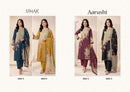 Glossy Simar Aarushi Pashmina Digital Print Suit With Handworked Suits