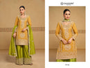 Gulkayra Designer Reva Chinon Heavy Embroidered Festive Wear Suit