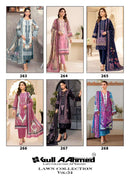 Gull Ahmed Lawn Collection Vol 34 Cotton Digital Print Salwar Suits