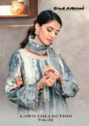 Gull Ahmed Lawn Collection Vol 34 Cotton Digital Print Salwar Suits