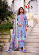 Hala Aayat Vol 6 Cotton Digital Style Print With Fancy Work Suits