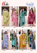 Hala Aayat Vol 6 Cotton Digital Style Print With Fancy Work Suits