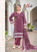 Hala Embroidered Lawn Cotton Embroidery Work Suit Designer Lawn Collection