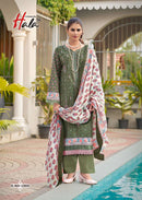 Hala Embroidered Lawn Cotton Embroidery Work Suit Designer Lawn Collection