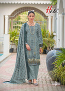Hala Embroidered Lawn Cotton Embroidery Work Suit Designer Lawn Collection