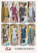 Hala Embroidered Lawn Cotton Embroidery Work Suit Designer Lawn Collection
