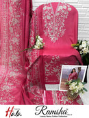 Hala Ramsha Vol 10 Cotton Digital Karachi Prints Salwar Suit Pakistani Suit Collection