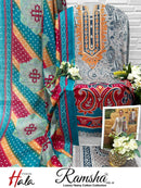 Hala Ramsha Vol 10 Cotton Digital Karachi Prints Salwar Suit Pakistani Suit Collection