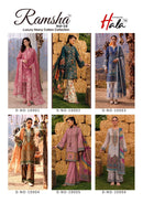 Hala Ramsha Vol 10 Cotton Digital Karachi Prints Salwar Suit Pakistani Suit Collection