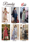 Hala Ramsha Vol 9 Premium Cotton Digital Print Suit Collection