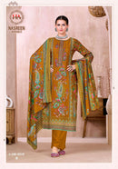 Harshit Fashion Hub Nasreen Edition 3 Viscose Print Suit With Fancy Worked Pakistani Suits