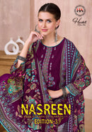 Harshit Fashion Hub Nasreen Edition 3 Viscose Print Suit With Fancy Worked Pakistani Suits