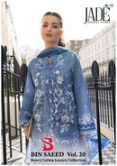 Jade Bin Saeed Heavy Cotton Luxury Collection Vol 20 Ready Made Suit