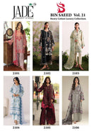 Jade Bin Saeed Vol 21 Premium Heavy Cotton Digital Printed Salwar Suit