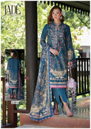 Jade Bin Saeed Vol 22  Heavy Cotton Luxury Collection Cotton Digital Print Designer Salwar Suit