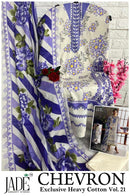 Jade Chevron Vol 21 Exclusive Heavy Cotton Digital Prints Salwar Suit