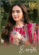 Kaf Fabric Evayra Gulaal Luxury Lawn Collection Vol 4 Cotton Digital Print Salwar Suit