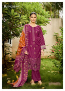 Kavya Kala Couture Aafreen Lawn Cotton Print With Designer Work Suit