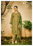 Kavya Kala Couture Aafreen Lawn Cotton Print With Designer Work Suit