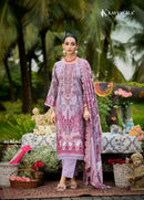 Kavya Kala Couture Anarkali Vol 28 Lawn Cotton Digital Print Fancy Embroidery Work Suit