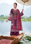 Kavya Kala Couture Fitoor Pashmina Jacquard Suit With Embroidery Worked Pakistani Suits