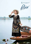 Kavya Kala Couture Fitoor Pashmina Jacquard Suit With Embroidery Worked Pakistani Suits