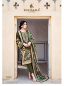Kavya Kala Couture Khwaab Cotton Printed Suit With Fancy Work