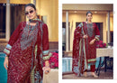 Kavya Kala Couture Mahnoor Digital Print with Fancy Embroidery Work