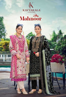 Kavya Kala Couture Mahnoor Digital Print with Fancy Embroidery Work