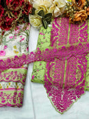 Kavya Kala Couture Mahnoor Digital Print with Fancy Embroidery Work