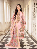 Kavya Kala Couture Maria B Cotton Digital Print With Fancy Work Designer Suit