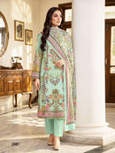 Kavya Kala Couture Maria B Cotton Digital Print With Fancy Work Designer Suit