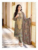 Kavya Kala Couture Maria B Cotton Digital Print With Fancy Work Designer Suit