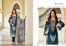 kavya Kala Couture Rihaana Vol 14 Lawn Cotton Suit With Embroidery Worked Pakistani Suits