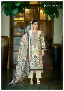Kavya Kala Couture Rihaana Vol 17 Lawn Cotton With Embroidery Work Suit