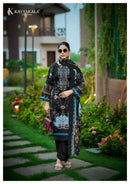 Kavya Kala Couture Rihaana Vol 17 Lawn Cotton With Embroidery Work Suit