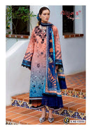 Keval Fab Alija B Vol 43 Lawn Cotton Digital Print Salwar Suit Pakistani Suit Collection