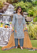 Keval Fab Naznin Cotton Fancy Embroidered Designer Suit