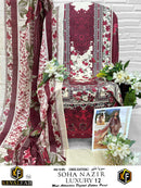 Keval Fab Soha Nazir Vol 12 Cotton Digital Karachi Print Salwar Suit