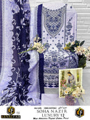 Keval Fab Soha Nazir Vol 12 Cotton Digital Karachi Print Salwar Suit