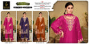 Khas Fashion D 423 Premium Embroidered Satin Pakistani Suit